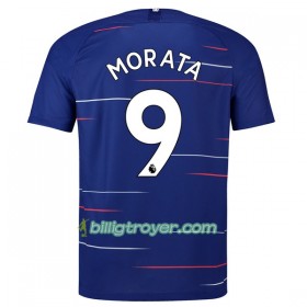 Billige Fotballdrakter Chelsea Morata 9 Hjemmedraktsett 2018/19 Kortermet